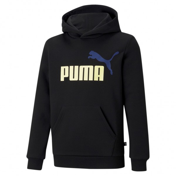 PUMA Kinder Essential ESS+ 2 Col Big Logo Hoodie FL B Kapuzenpulover Sweatshirt